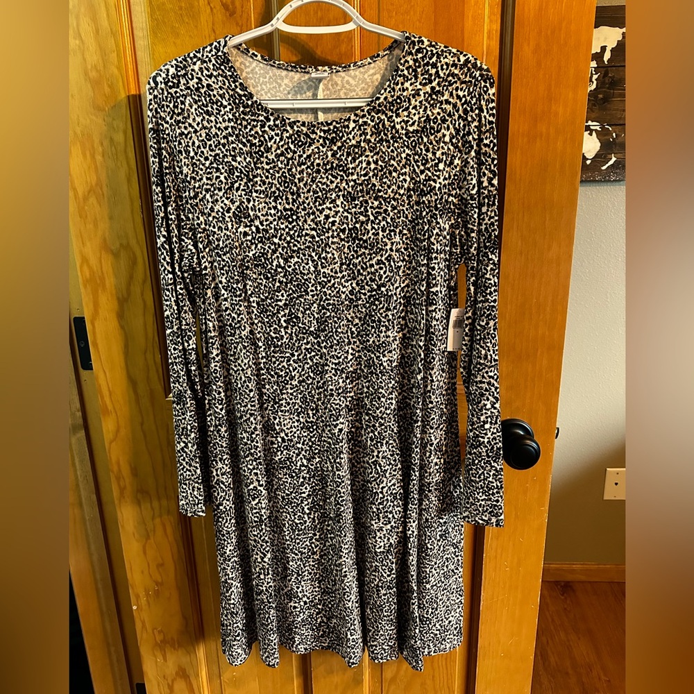 NWT Leopard Dress